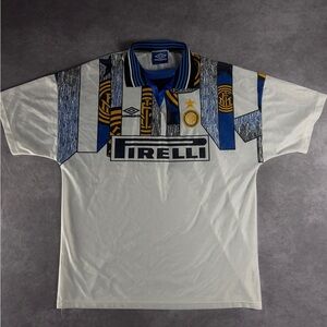 Inter Milan 97/98 away #10 Ronaldo Jersey XL Size